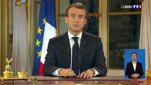 Macron s'exprime lundi à 20h. Revivez L Allocution D Emmanuel Macron Lci