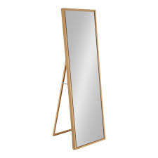 Update your home with stylistic and modern mirrors, including wall mirrors, round mirrors and much more. Kate And Laurel Evans Modern Free Standing Floor Mirror With Easel 18 X 58 Natural Contemporary Leaner Wall Mirror Walmart Com Walmart Com