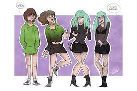 Inter Artist Woes Tg Transformation Tg Transformation Artist Transformations