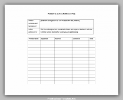 View, download and print petition samples pdf template or form online. 30 Free Petition Template