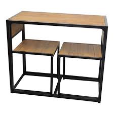 Harbour Housewares Compact Kitchen Table Chairs Dining Set Dining Table Chairs Compact Dining Table Kitchen Table Settings