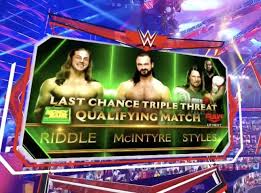 Money in the bank would be less about him potentially becoming champion than the story you can tell around it. Drew Mcintyre Wins Last Chance Triple Threat And Qualifies For Men S Mitb Wrestling News Wwe News Aew News Rumors Spoilers Wwe Money In The Bank 2021 Results Wwe Sports Jioforme