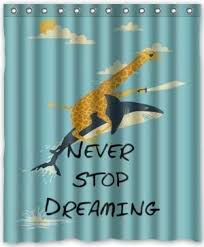 Amazon Oddities 5 1 16 A Giraffe Pirate Riding A Shark On A Shower Curtain Funny Shower Curtains Shower Curtain Shark Shower Curtain