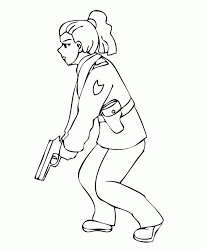 And when the reporter slips from london hours after the killing, mi6 concludes she is a moscow center assassin who has cunningly penetrated orlov's formidable defenses. Police Woman Coloring Pages Coloring Home