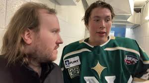 We’re down 3-2 after 40 minutes. Our intermission guest is Seth Roy.