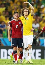A 34 éves brazil 2014 és 2016 között már. Squawka Football On Twitter Great Photo Of David Luiz And James Rodriguez After The Final Whistle Bra Col Http T Co Ja7n1zrx4n