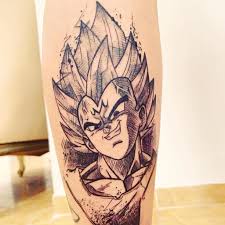 This black inked dragon has red eyes and red fire coming out of his mouth. 101 Amazing Vegeta Tattoo Ideas That Will Blow Your Mind Outsons Men S Fashion Tips And Style Guide For 2020
