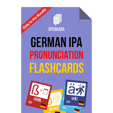 Материал из polyglot club wiki. German Pronunciation Guide German Ipa Anki Flashcards Speakada