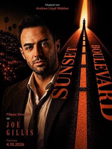 🇩🇪 Ich freue mich unglaublich, bekannt geben zu dürfen, dass ich die  Rolle des Joe Gillis in Sunset Boulevard übernehmen werde und damit diese  neue Zusammenarbeit mit dem Badischen Staatstheater Karlsruhe beginne.