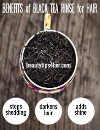Black tea has been consumed for hundreds of years but its benefits have come to light only recently. Benefits Of Black Tea Rinse For Hair Make Your Hair Shiny Natural Beauty Skin Care