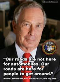 Roads Were Not Built For Cars | NYC mayor: “Our roads are not here ... via Relatably.com