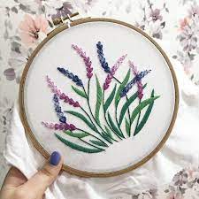 Lavender Hand Embroidery Pattern Digital Download Pdf Contains Detailed Tutorials For Beginners In 2021 Hand Embroidery Pattern Hand Embroidery Designs Hand Embroidery Art