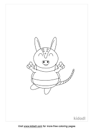 The armadillo was adopted as the official state small mammal by the texas. Dancing Armadillo Coloring Pages Free Animals Coloring Pages Kidadl