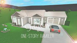 Roblox Bloxburg Idyllic One Story Rambler Speed Build Youtube Best for a family of three, this. roblox bloxburg idyllic one story rambler speed build