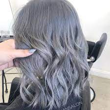 These hair color ideas are for young girls and brave guys. Steel Gray By Mindy N Would You Get This Color Fanola Hair Haircare Blonde Shampoo Haircareproducts Gray Hair Highlights Hair Hair Color