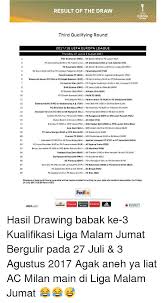 Berikut ini jadwal semifinal europa league 2019/2020. Result Of The Draw Europa Third Qualifying Round 201718 Uefa Europa League Thursday 27 July 3 August 2017 Psv Eindhoven Ned Nk Osjek Cro Or Fc Luzern Sui Ifk Norrkoping Iswel