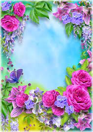 10hdflix | 10 hd flix | latest hindi dubbed movies Beautiful Flowers And Butterfly Photo Frame Template Psd Png Download