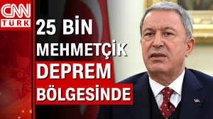 Bakan Hulusi Akar açıkladı! Deprem bölgesinde 25 bin 67 Mehmetçik sahada