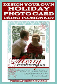 Choose a card template or design your own card from scratch. Create A Holiday Photo Card In Picmonkey The Graphics Fairy