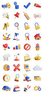 By ui8 in all products. Bam Free 3d Illustration Kit Uistore Design
