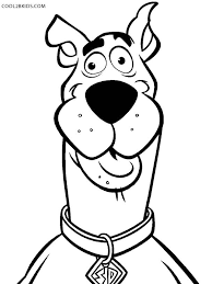 Make a fun coloring book out of family photos wi. Printable Scooby Doo Coloring Pages For Kids