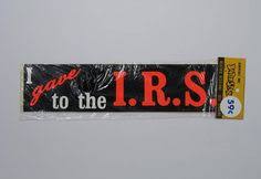 Image result for 1960s bumper stickers