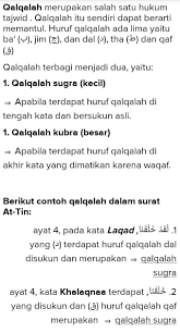 Contoh Qalqalah Sugra Dalam Surat At Tin Id Lif Co Id