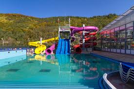 Izvoarele descoperite aici dau ape minerale sulfuroase, clorate si bogate in sodiu, calciu si magneziu. Cozia Aquapark Calimanesti Caciulata