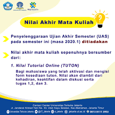 We did not find results for: Ut Jakarta On Twitter Sehubungan Dengan Adanya Wabah Covid 19 Maka Ujian Akhir Semester Ditiadakan Nilai Akhir Mata Kuliah Pada Semester Ini Sepenuhnya Bersumber Dari Nilai Tuton Tuweb Dan Tmk Yuk Simak Persyaratan