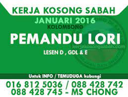 Pemandu lori jobs now available in johor. Jawatan Kosong Pemandu Lori Tanpa Lesen