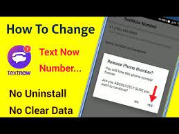 To port in your number to textnow, click port in your number. How To Change Text Now Number Without Uninstalling App No Clear Data Release Text Now Number Youtube