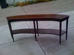 Curved Sofa Table Google Search Curved Table Wood Sofa Table Table
