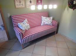 Schwedensofa Kuchensofa 3 Sitzer Mit Hohem Rucken Karo Streifen Ebay Kuchen Sofa Kuchensofa Moderne Landhauser
