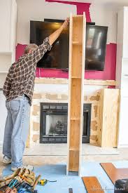 Check spelling or type a new query. Family Room Makeover Part 3 Building The Mantel Infarrantly Creative
