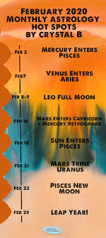 November 2020 important dates & holidays. February 2020 Horoscopes And Astrology Crystal B Astrology Astrology Horoscope Gemini And Cancer