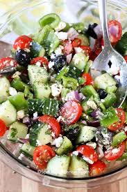 Grek Salad And Dressing In 2020 Greek Salad Recipes Greek Salad Greek Salad Pasta