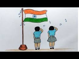 Drawing Book Youtube In 2020 Flag Drawing Independence Day Drawing Drawing For Kids