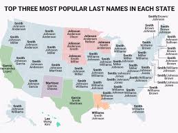 Check spelling or type a new query. The Most Common Last Names In Every State
