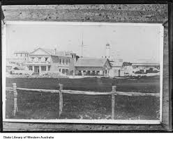 Cliff Street Fremantle Showing Gaol Hill And Greens The Port S Principal Reserve 1860 Fremantle Gaol Western Australia