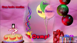 Postales de feliz cumpleaños con diseños para personalizar. Tarjeta Postal Animada Feliz Cumpleanos Youtube