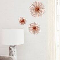 Decorative painting techniques for interior walls. Wayfair Copper Metal Wall Accents Arts You Ll Love In 2021