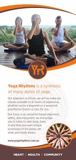 Yoga — chillout lounge attitude. Elegant Playful Health Flyer Design For Yoga Rhythms By D Creative Design 15520375