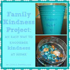 Family Kindness Project Have You Filled A Bucket Today My Little Poppies Kindness Project Family Therapy Activities Bucket Filling