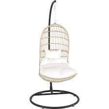 Den artikel bitte vor starken witterungseinflüssen schützen. Hangesessel Comox Aus Stahl Und Polyrattan Creme Kaufen Bei Obi