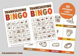 Please do not steal this bingo game for your site in any way. Free Printable Thanksgiving Bingo Cards Pjs And Paint