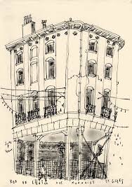 Bruxelles St Gilles Croisement Rue De L Hotel Des Monnaies Rue Berckmans 2011 Croquis Urbain Hotel De La Monnaie Carte Postale