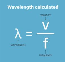 Usually the equation is stated in this form: What Is Wavelength