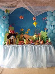 Under The Sea Party Sea Party Ideas Nemo Party Birthday Party Themes