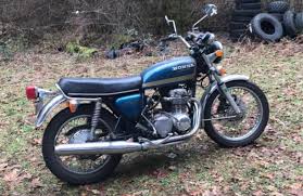 Image result for Nice Blue 1977 Honda