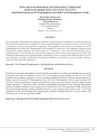 Manajer adalah sebagai posisi dari sebuah perusahaan yang tidak masuk pada bagian ke manajerial. Https Media Neliti Com Media Publications 87574 Id Pengaruh Kompensasi Non Finansial Terhad Pdf